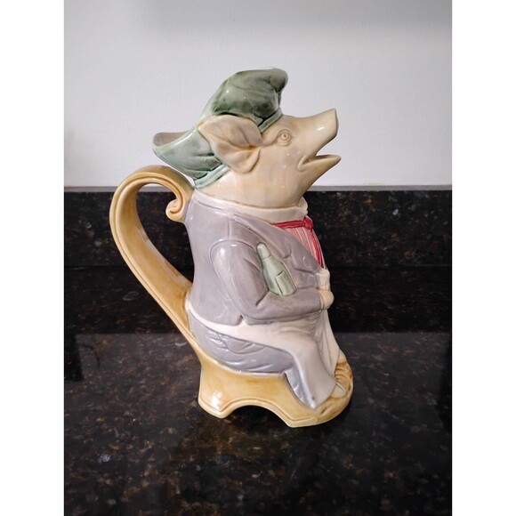 Vintage Sigma The Tastesetter Pig Pitcher - Picture 2 of 6